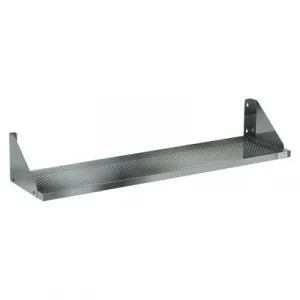 Полка ПР-90/30 настенная перфорированная (нерж. сталь. aisi 430)900х300х300 – купить в Нижнем Новгороде по цене завода