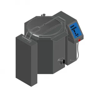 Котел пищеварочный Abat КПЭМ-350-ОМ2 арт.1100019567 с миксером и сливным краном опрокидыв. – купить в Нижнем Новгороде по цене завода