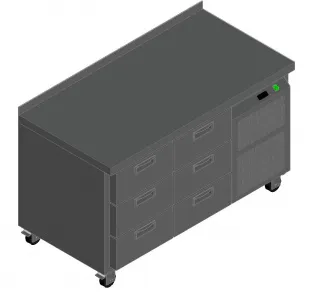 Стол с охлаждающим шкафом Hicold Gn33/Tn м – купить в Нижнем Новгороде по цене завода