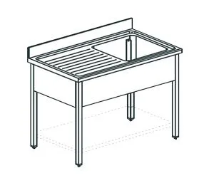 Ванна моечная Apach Chef Line Ls126-54Lw – купить в Нижнем Новгороде по цене завода