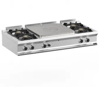 Плита со сплошной поверхностью газовая 700 серии Apach Chef Line Glrstg157R4P – купить в Нижнем Новгороде по цене завода