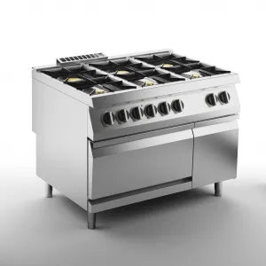 Плита газовая 6 конфорочная 900 серии Apach Chef Line Slrrg129Fecs – купить в Нижнем Новгороде по цене завода