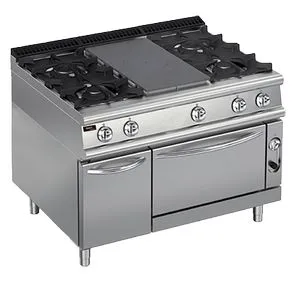 Плита газовая Apach Chef Line Lrstg129R4Fg со сплошной поверхностью 900 серии – купить в Нижнем Новгороде по цене завода