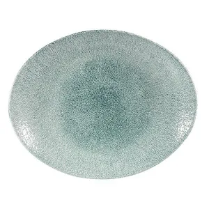 Блюдо овальное 27Х22,9СМ, без борта, цвет Raku Jade Green, Studio Prints Rkjgop581 – купить в Нижнем Новгороде по цене завода