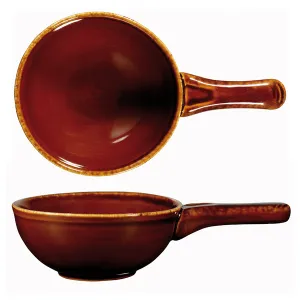Сковорода "Wok" D 15,5СМ 0,57Л, порционная, керамика, без крышки, Rustics Simmer, цвет Brown Zcagpn2 – купить в Нижнем Новгороде по цене завода