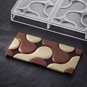 Форма для шок. "Chocolate Bar Flow" 154Х77ММ H8Мм, 100ГР, 3 ячейки, п/к Pc5007Fr – купить в Нижнем Новгороде по цене завода