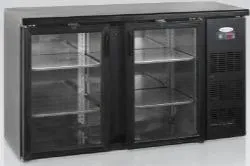 Шкаф холодильный со стеклом Tefcold Cbc210G барный черный – купить в Нижнем Новгороде по цене завода