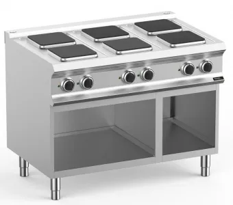 Плита электрическая 6 конфорочная 700 серии Apach Chef Line Glre117Osp – купить в Нижнем Новгороде по цене завода