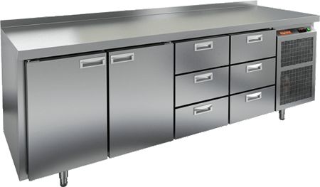 Стол с охлаждающим шкафом Шкафом Hicold Gn 1133/Tn
