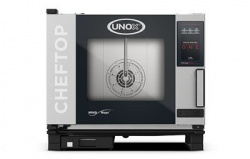 Пароконвектомат Unox XEVC-0511-E1RM электрический – купить в RuOborudovanie.ru с доставкой до двери Купить пароконвектомат unox xevc-0511-e1rm электрический – цена от завода, доставка до двери | RuOborudovanie.ru
