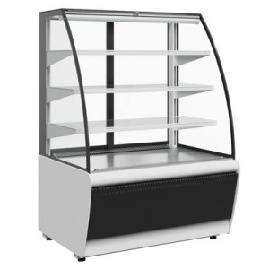 Витрина холодильная Полюс K70 VM 0,6-2 Standard 9006-9005 (открытая)