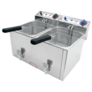 Фритюрница Beckers FR 10+10 на 20л, 6.6кВт настольная