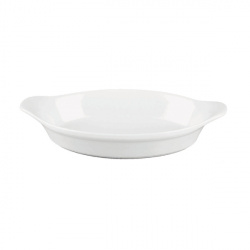 Купить форма для запекания овальная 28х15,6см 0,78л, цвет белый, cookware whcwmoen1 – цена от завода, доставка до двери | RuOborudovanie.ru