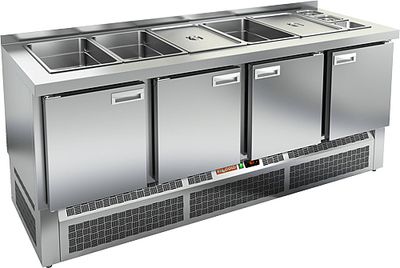 Стол для салатов Hicold SLE3-1111GN без крышки (+2/+10)