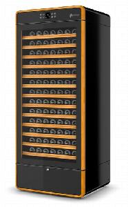 Шкаф винный Enofrigo I.Am H2000 стат. черный Рамка светл. Дер. Компл. Ящ. L1S1Nc+Ga8901/010