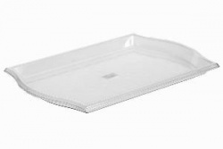 Поднос пластик 520Х350ММ, белый т-122п