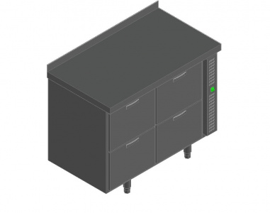 Стол с охлажд.шкафом Hicold sn 22/tn p без агрегата