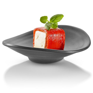 Набор емкостей для закусок Serveware 10,8Х9,8СМ H2,8См, 12шт., Меламин, цвет черный Mel007