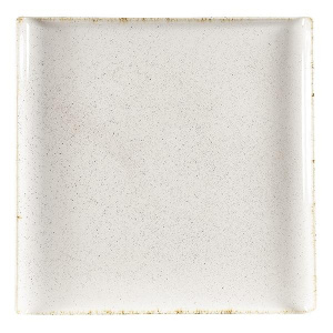 Блюдо сервировочное 30,3Х30,3СМ, Stonecast Buffet, цвет Barley White Shwhast1