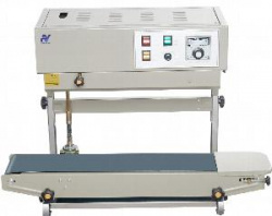 Конвейерный запайщик пакетов Dbf900 вертикальный