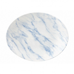 Блюдо овальное 31,7Х25,5СМ, без борта, Textured Prints, цвет Marble Blue Mblop121 – купить в RuOborudovanie.ru с доставкой до двери Купить блюдо овальное 31,7х25,5см, без борта, textured prints, цвет marble blue mblop121 – цена от завода, доставка до двери | RuOborudovanie.ru