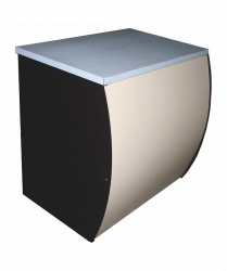 Прилавок расчетный Полюс Carboma Kc70 N 0,9-7 (Прилавок п-0,9 Carboma Cube) черный