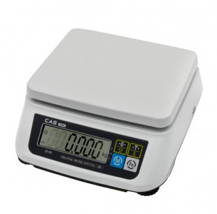 Весы электронные порционные Cas Swn-30 + аккумулятор