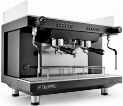 Кофемашина - автомат Sanremo ZOE Tall SED 2 высокие группы черная (бойлер 10 л) – купить в RuOborudovanie.ru с доставкой до двери Купить кофемашина - автомат sanremo zoe tall sed 2 высокие группы черная (бойлер 10 л) – цена от завода, доставка до двери | RuOborudovanie.ru