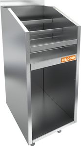 Лестница ликёрная HiCold НБмлЛВ-4/5Б с бортом 400х500х850мм