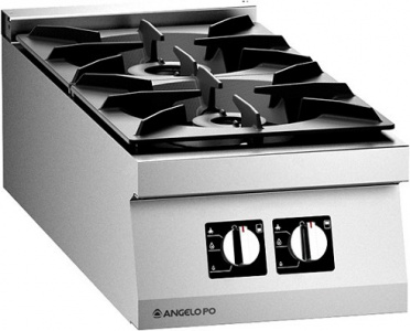 Плита 2 конфорочная 900 серии Angelo Po Icon 0N0Faa газ
