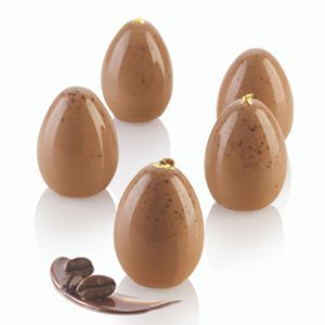 Форма силик. для вып. Silikomart "Яйцо", 12 ячеек d34мм h47мм, EGG30
