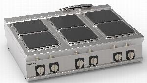 Плита 6 конфорочная 900 серии Tecnoinox Pc12E9 316005