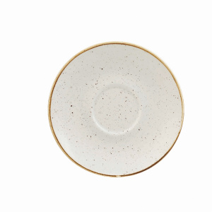 Блюдце 15,6СМ Stonecast, цвет Barley White Swhscss1