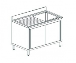 Купить ванна моечная apach chef line ls136-54lwsd – цена от завода, доставка до двери | RuOborudovanie.ru