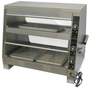 Витрина тепловая Kocateq DH 110 EW передаточная, 2-х ярусная, с подсветкой