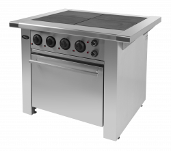 Купить плита 4 конфорочная grill master ф4пдкэ/900 24025 – цена от завода, доставка до двери | RuOborudovanie.ru