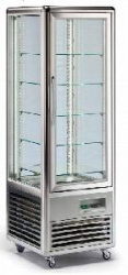 Шкаф кондитерский морозильный Tecfrigo Snelle 351 Btv-Bis бронзовый