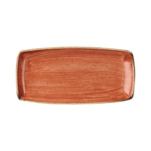 Блюдо сервировочное 35Х18,5СМ, без борта, Stonecast, цвет Spiced Orange Ssosop141