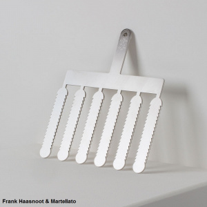 Трафарет для декора "Feather Eclair Comb" 12Х2,5СМ, нерж.сталь, дизайн - Frank Haasnoot 20Fh05