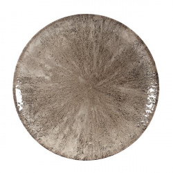 Купить тарелка мелкая 28,8см, без борта, цвет stone zircon brown, studio prints stzbev111 – цена от завода, доставка до двери | RuOborudovanie.ru