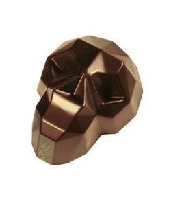 Форма для шок.конфет п/к Ma1017 "ЧЕРЕП" 37Х28ММ H18Мм, 10 гр., 20 ячеек