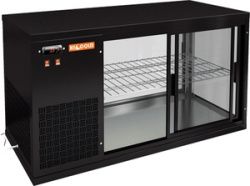 Купить витрина тепловая hicold vrl 1300 l black – цена от завода, доставка до двери | RuOborudovanie.ru