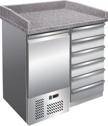 Стол для пиццы Koreco SPZ4001 (+2/+8) столеш.гранит 300л, 1дверь, 995х700х1020 – купить в RuOborudovanie.ru с доставкой до двери Купить стол для пиццы koreco spz4001 (+2/+8) столеш.гранит 300л, 1дверь, 995х700х1020 – цена от завода, доставка до двери | RuOborudovanie.ru