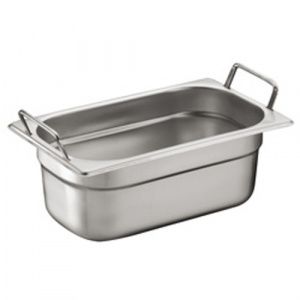 Гастроемкость из нержавеющей стали GN1/4х10 см Paderno 1411810