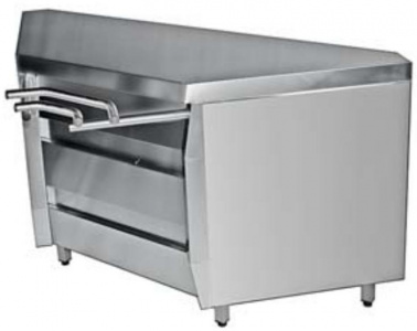Прилавок угловой Рада 3ПУВ-90Н линии раздачи ВЕГА внутренний угол 90 град.
