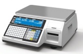 Весы торговые Cas CL3000-30B (TCP-IP) с печатью этикеток (120мм) без стойки
