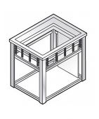 Диспенсер нейтр/встр. для подносов Emainox Svi