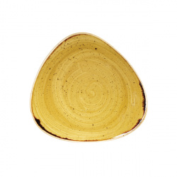 Тарелка мелкая треугольная 22,9СМ, без борта, Stonecast, цвет Mustard Seed Yellow Smsstr91 – купить в RuOborudovanie.ru с доставкой до двери Купить тарелка мелкая треугольная 22,9см, без борта, stonecast, цвет mustard seed yellow smsstr91 – цена от завода, доставка до двери | RuOborudovanie.ru