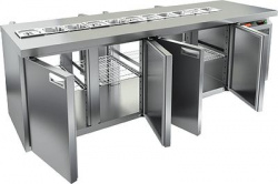 Стол для салатов Hicold SL2T-1111/GN (1/6) без крышки (+2/+10) – купить в RuOborudovanie.ru с доставкой до двери Купить стол для салатов hicold sl2t-1111/gn (1/6) без крышки (+2/+10) – цена от завода, доставка до двери | RuOborudovanie.ru