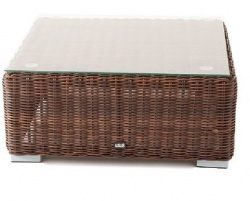 Журнальный столик Лунго плетеный, цвет коричневый